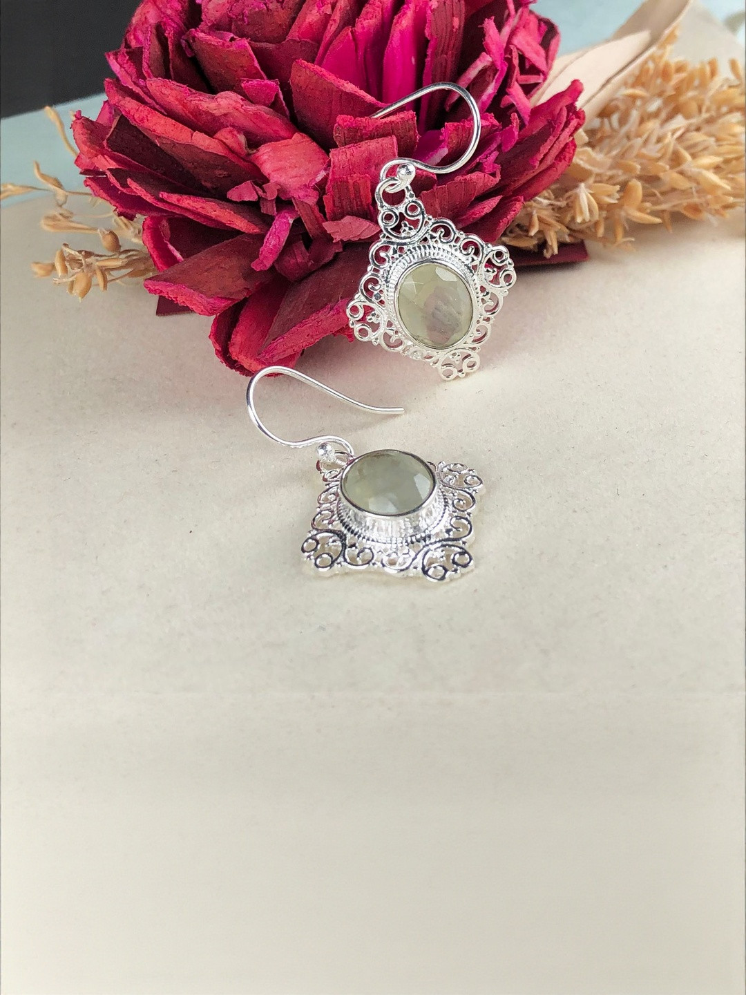 Zhupuk Women Geometric Fish Hook Earwire Drop Earrings