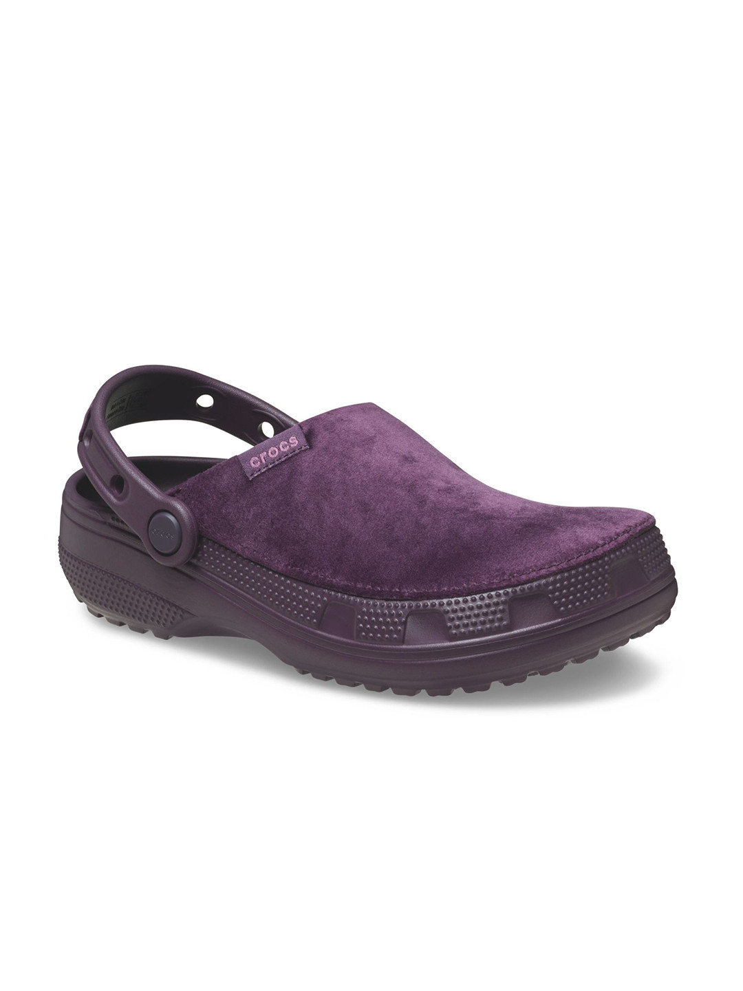 Crocs Unisex Solid Velvet Croslite Clogs