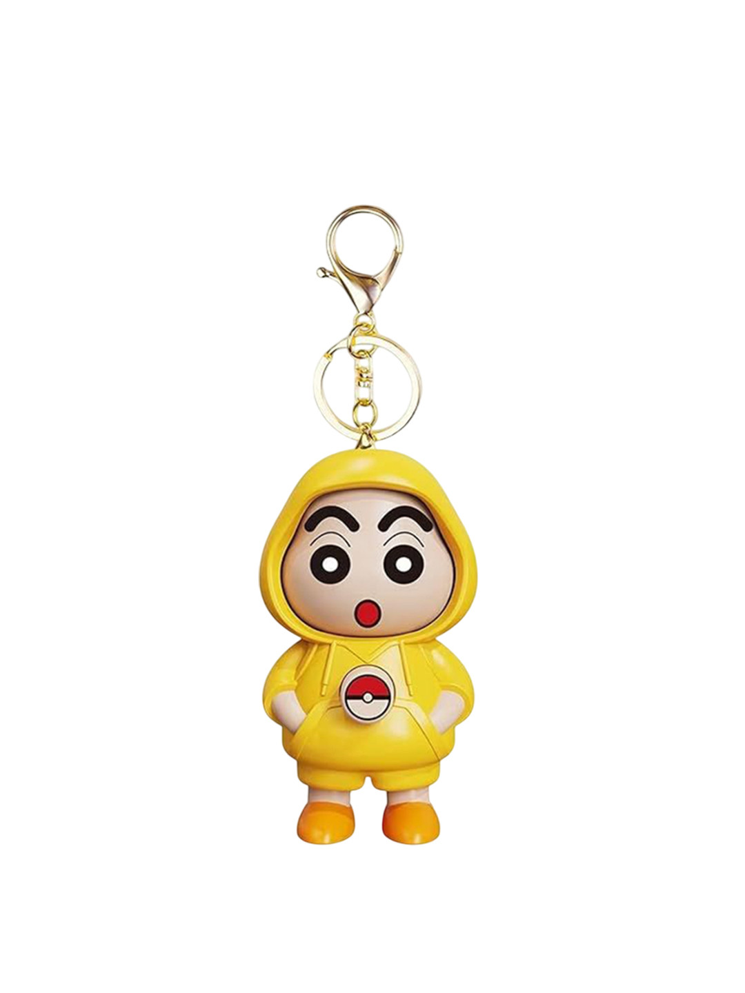AUGEN Face Changing Shinchan Doll Key Chain