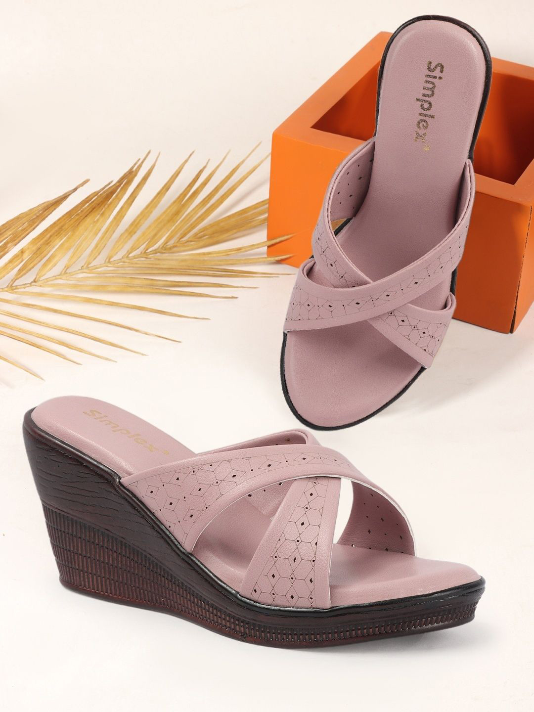 Simplex Footwear Womens Stylish Wedge Heels