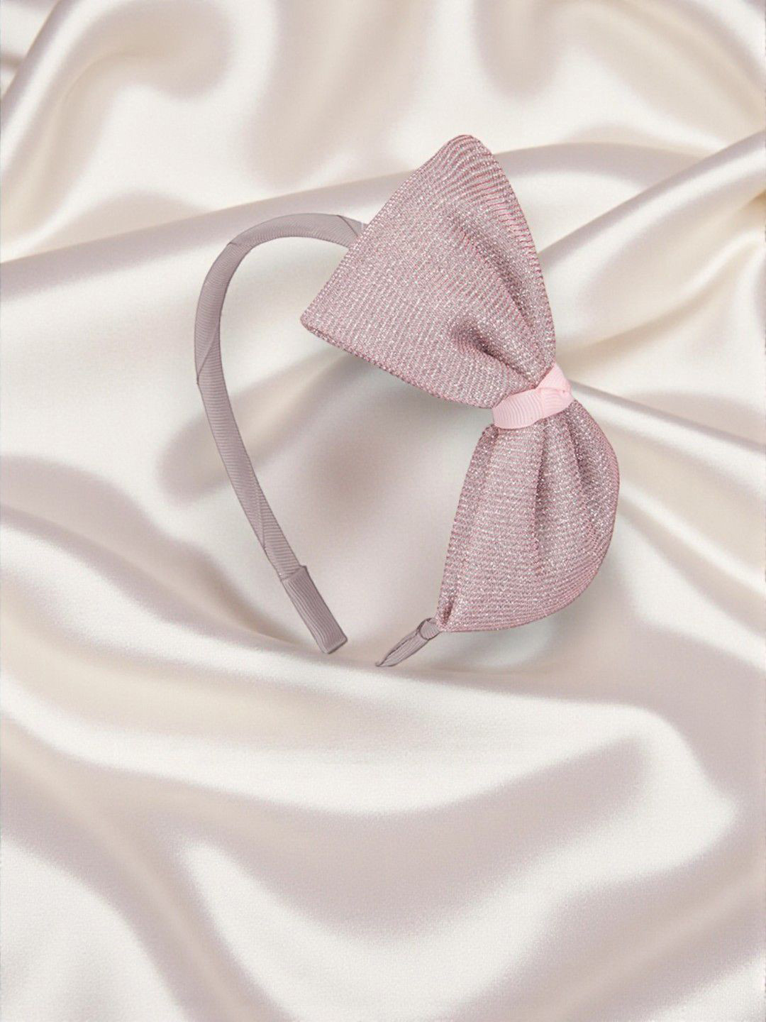 RIBBON CANDY Pink Bow Hairband