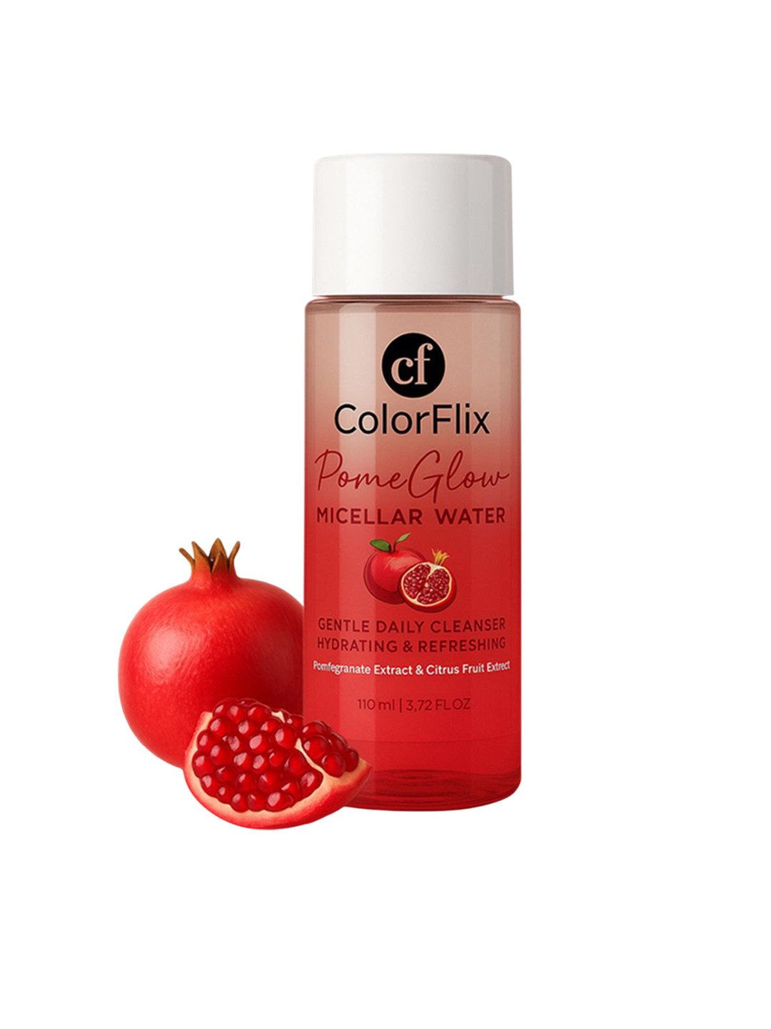 COLORFLIX  Pome Glow Micellar Water Pomegranate & Citrus Cleanser- 110 ml