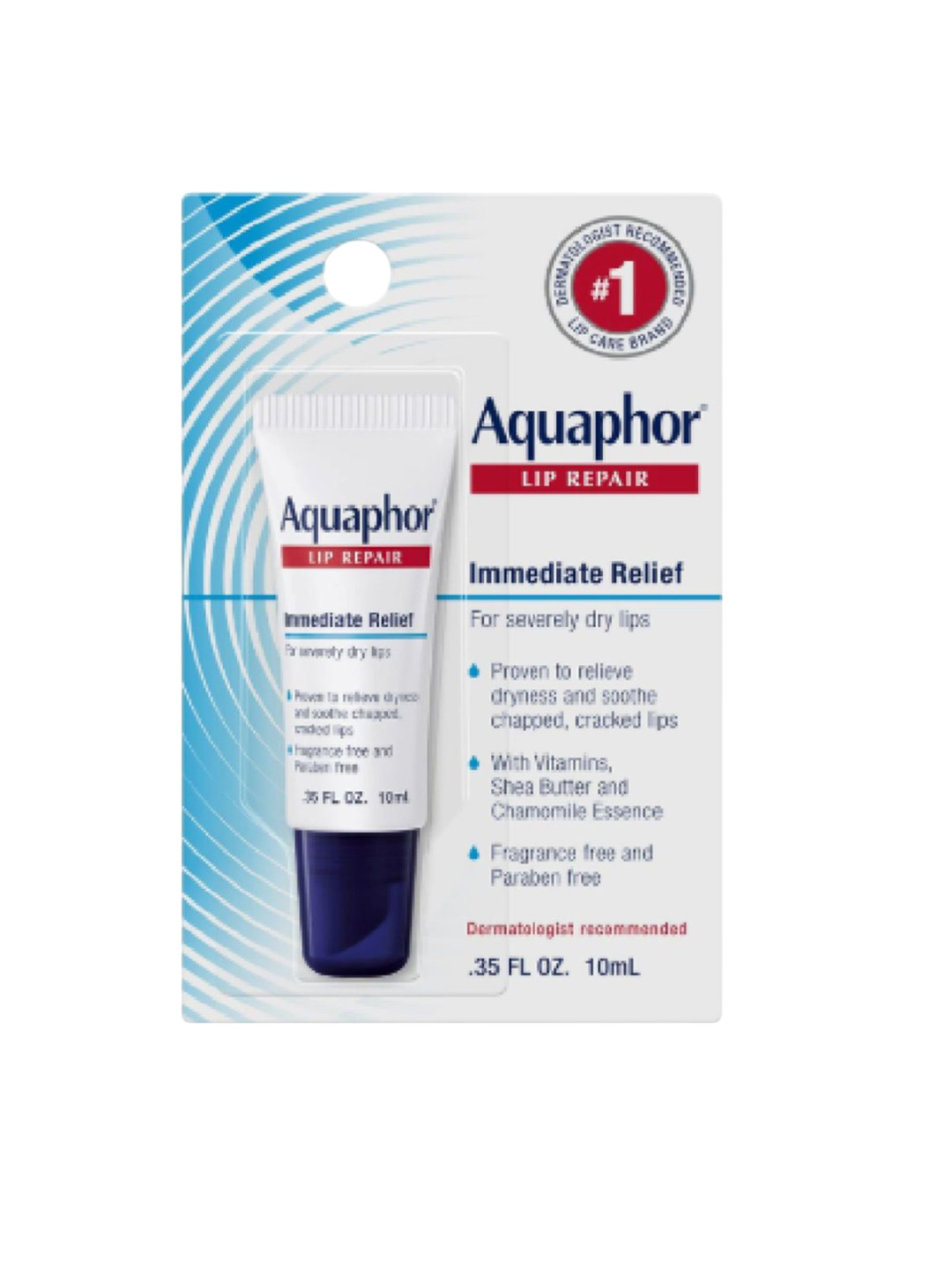 Aquaphor Lip Repair Balm For Severely Dry Lips - 10 ml