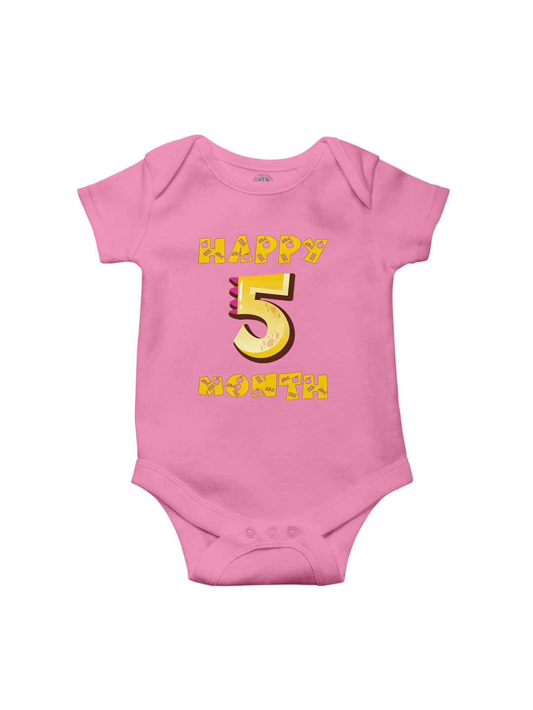 THE PRINT PLATTER Infants 5 Month Printed Cotton Bodysuit