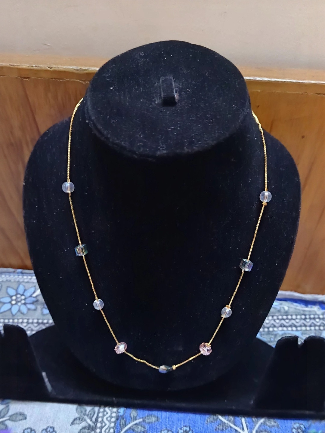 MK gallery Women Minimal Layered Alloy Necklace