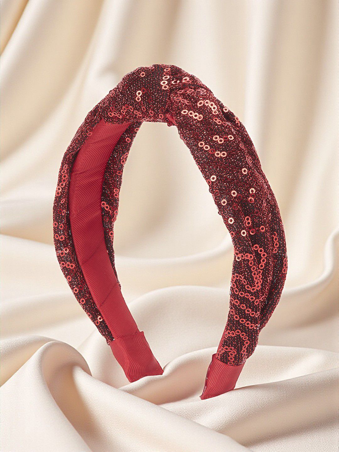 RIBBON CANDY Party Knotted Embellished Hair Band