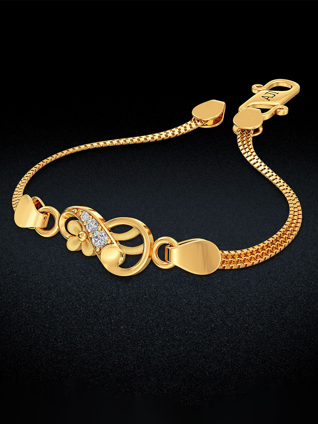 Joyalukkas Kids 22KT Super Cute Gold Bracelet