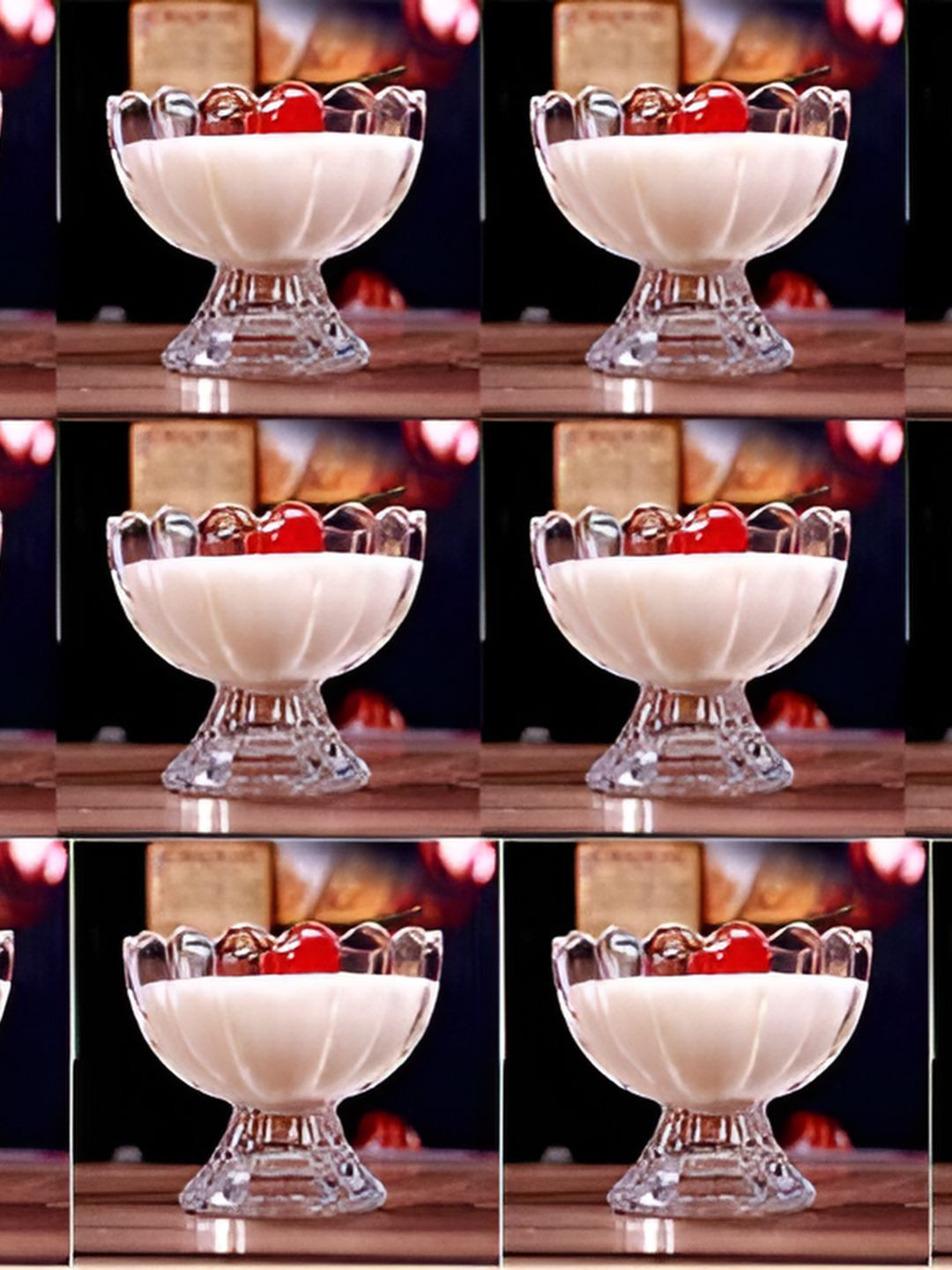 1ST TIME Transparent 2025 23 Pieces Glass Dishwasher Safe Serving Bowl