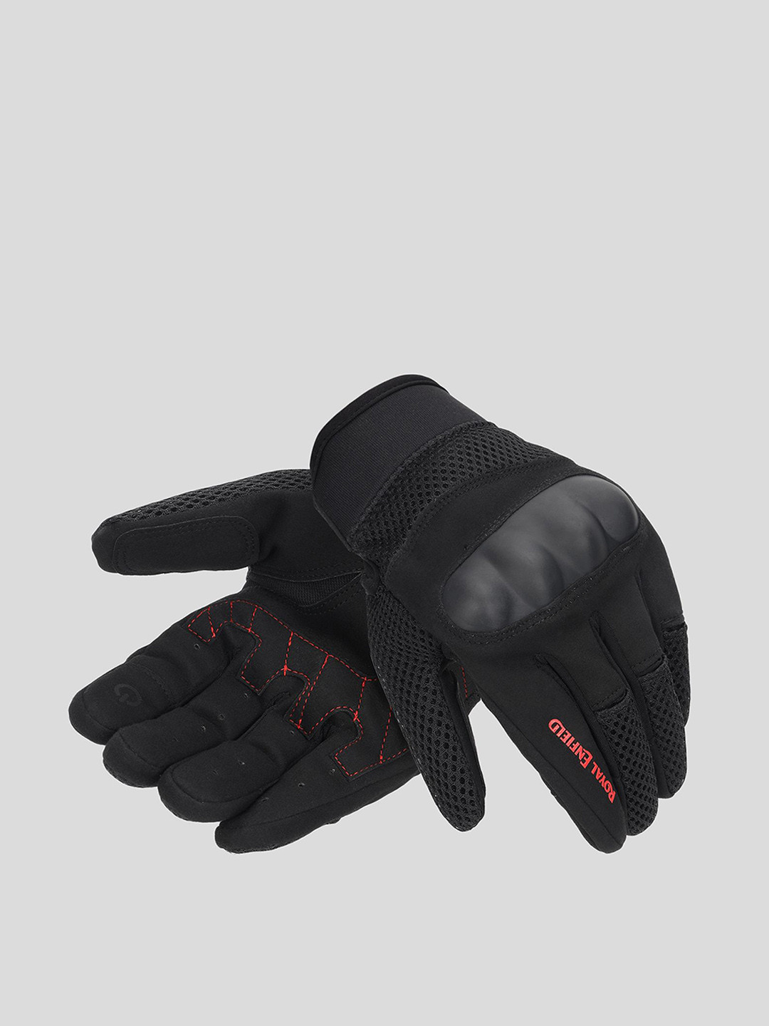 Royal Enfield Men Perforation Aeroflex Riding Gloves