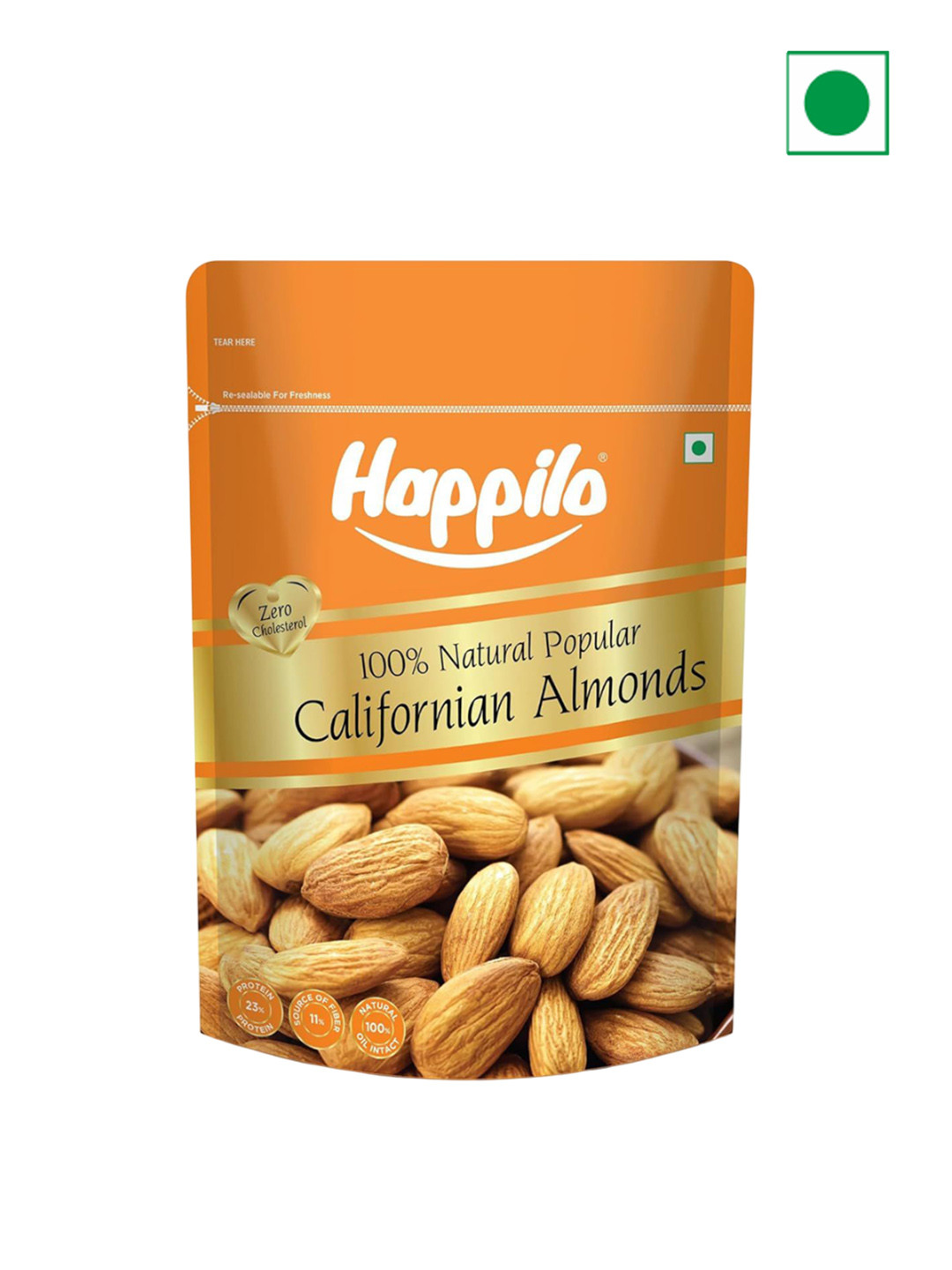 Happilo Natural Popular Californian Almonds-1 kg