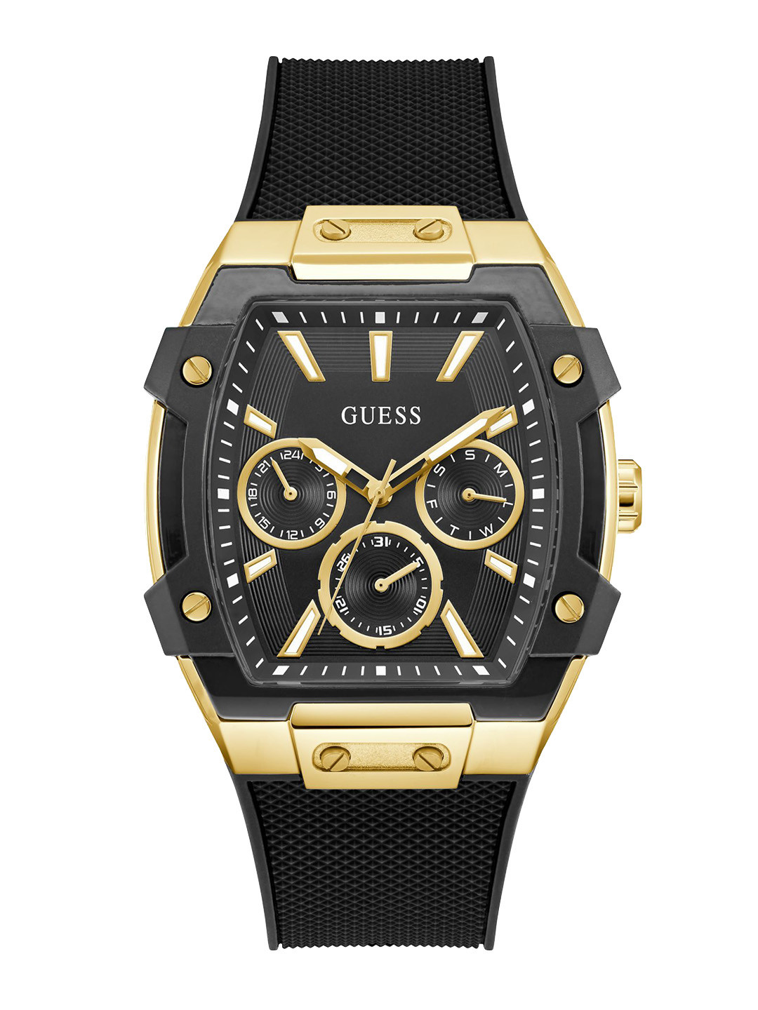 GUESS Women Phoenix Dial & Bracelet Style Straps Analogue Watch GW0945L4
