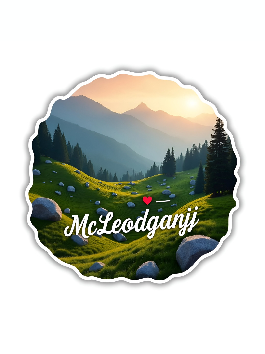 GIFTODAY Green MC Leadganji Printed Fridge Magnet