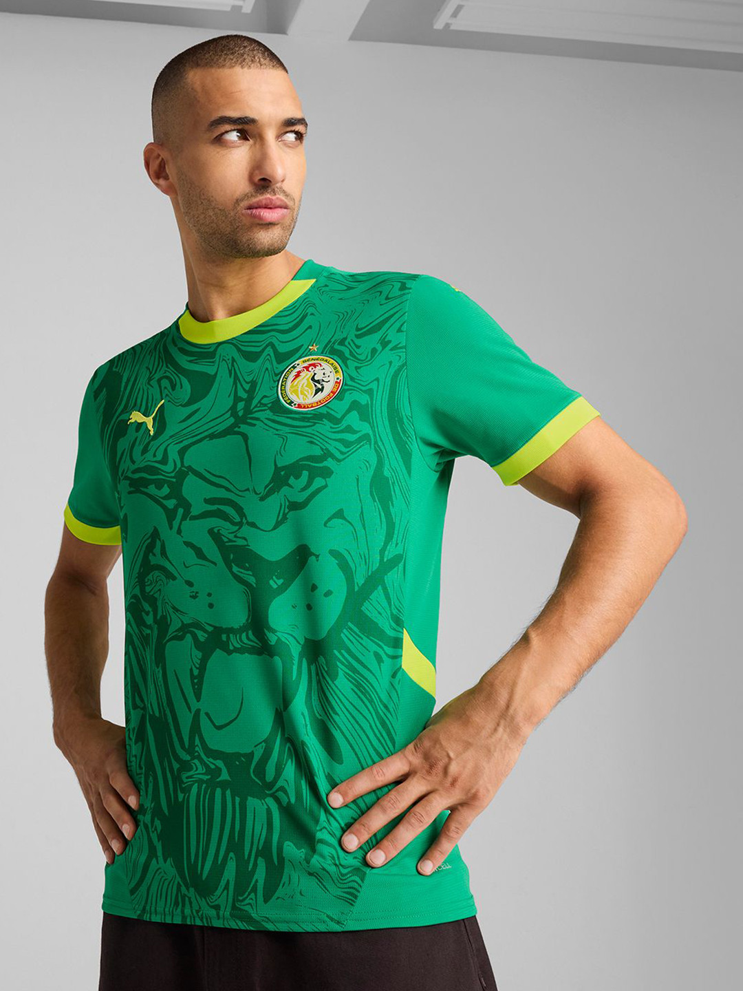 Puma Senegal 2025 Men Graphic Printed T-shirt