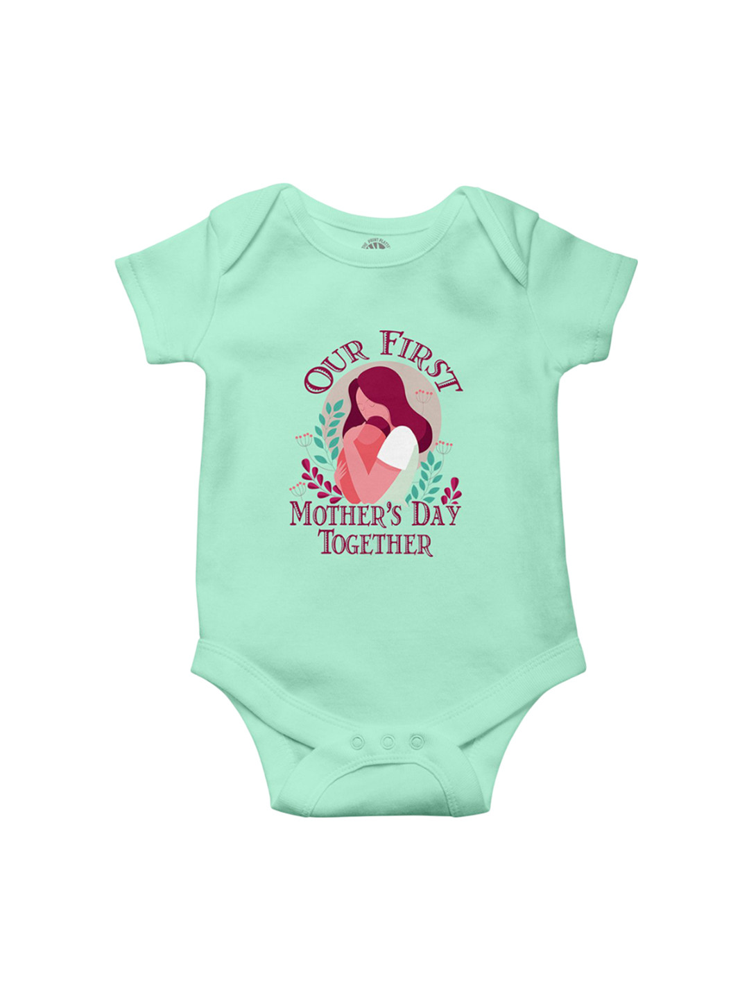 THE PRINT PLATTER Infants Printed Cotton Bodysuit