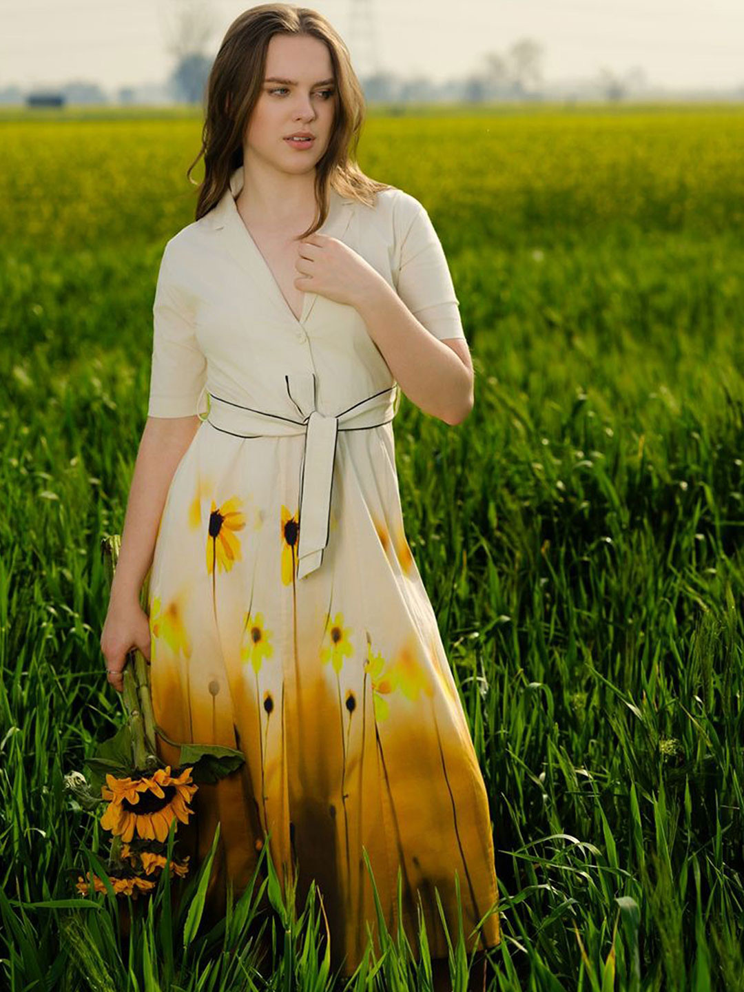 AFRIYA Women Floral Printed A-Line Maxi Dress