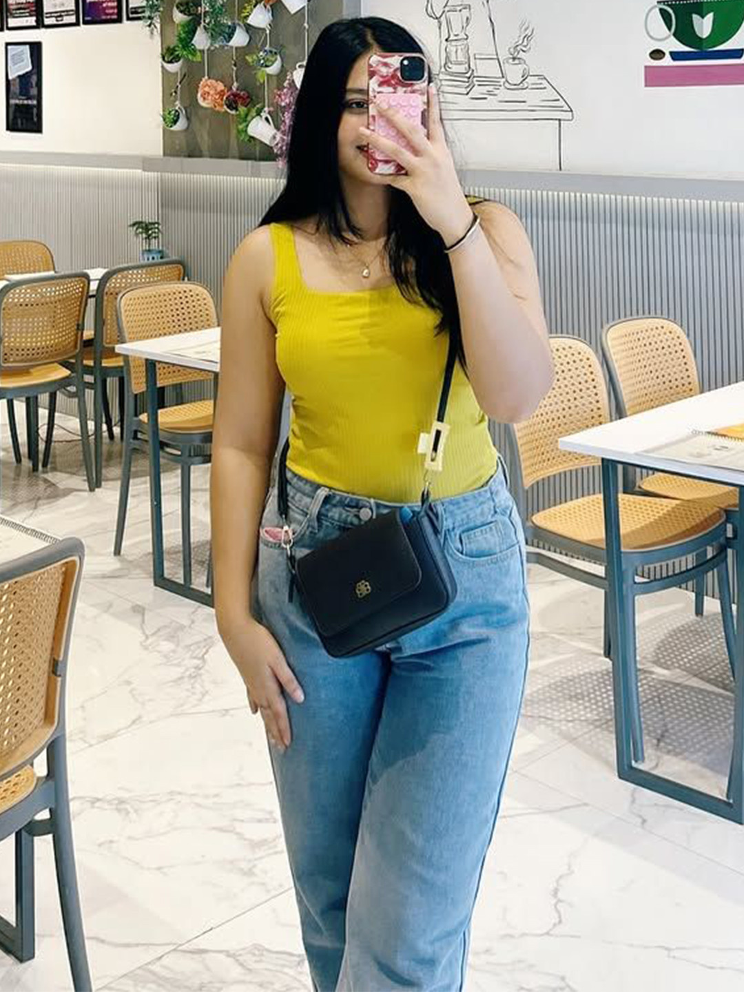 3Blifestyle Detachable Strap One Handle Crossbody Sling Bag
