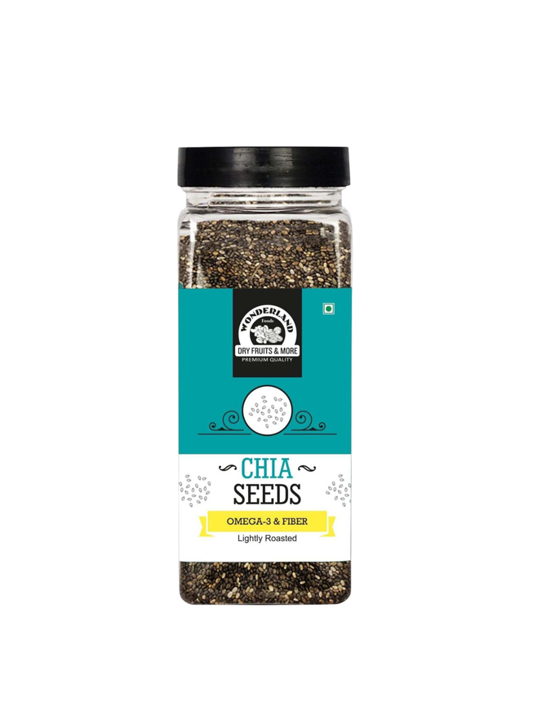 Wonderland Foods Premium Roasted Chia Seeds 200g
