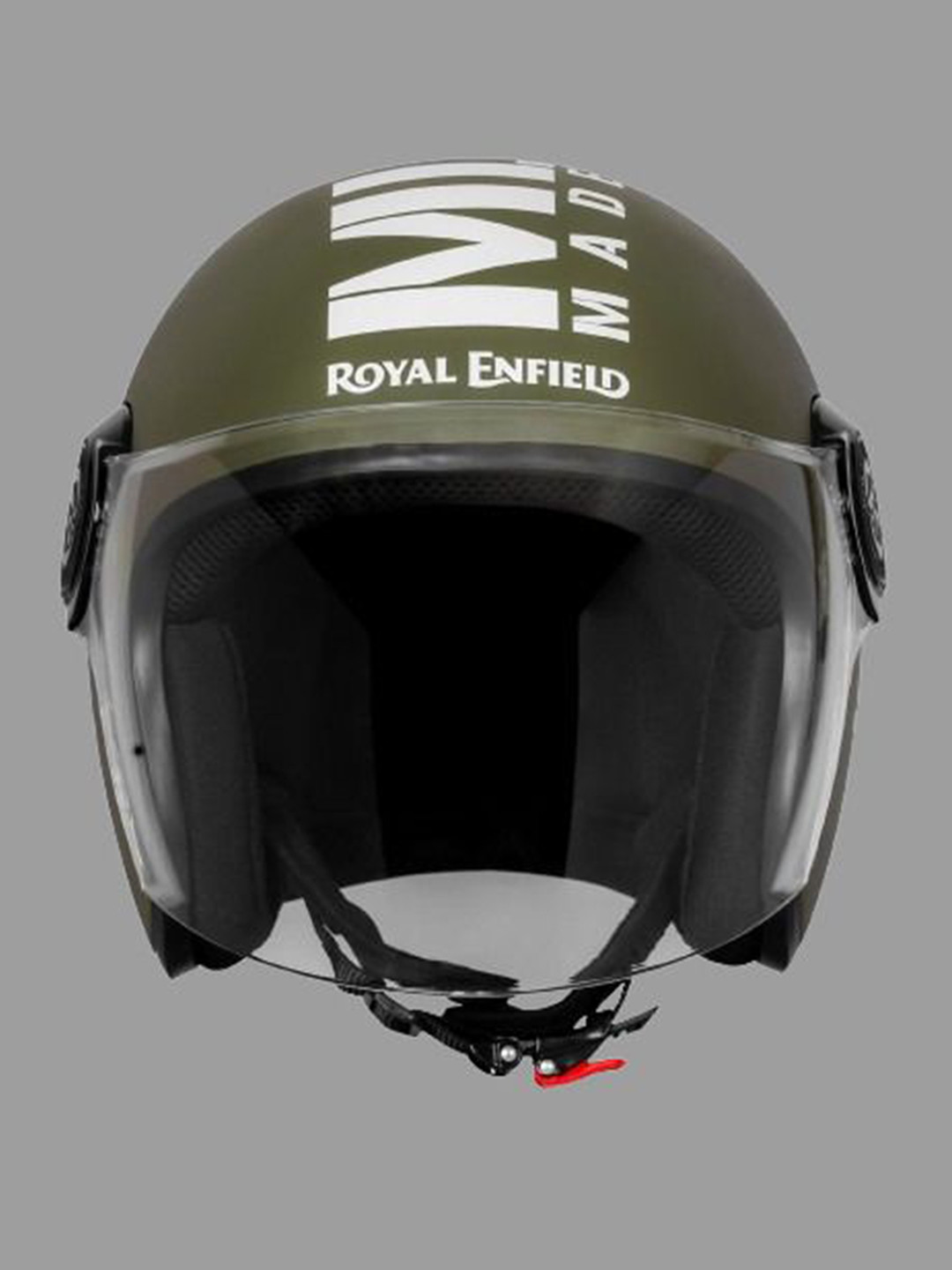 Royal Enfield Men Graphic Printed ISI & DOT Open Face Helmets