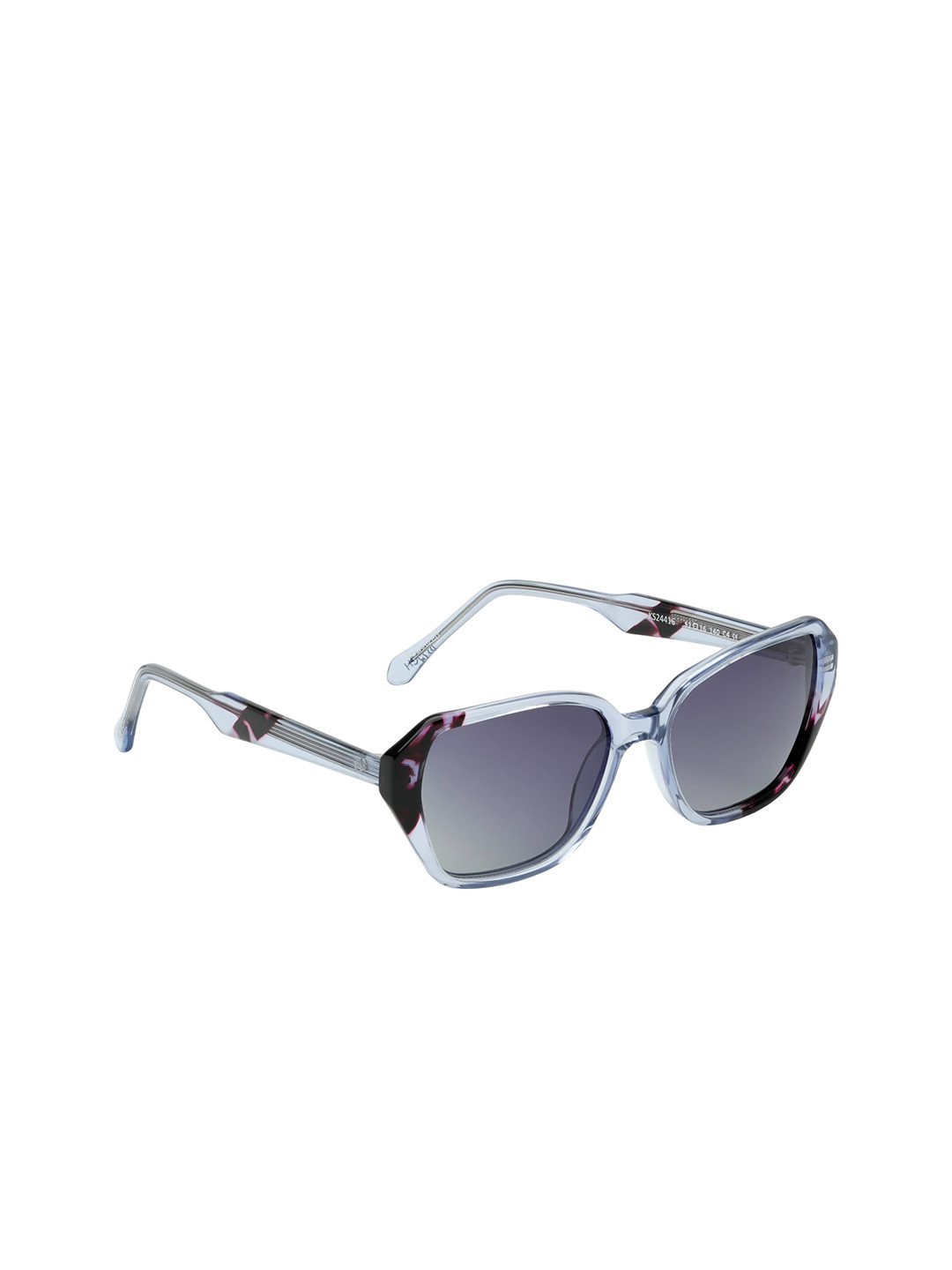 KOSCH ELEMENTE Women Grey Lens & Purple Square Sunglasses with Polarised KS24416 C4