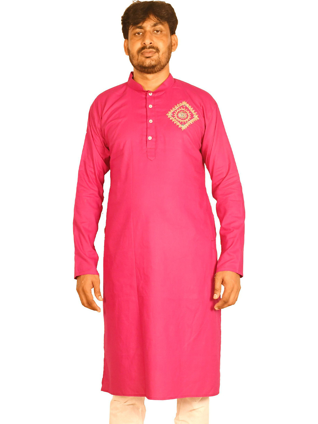 AMR Garments Men Thread Work Kurta