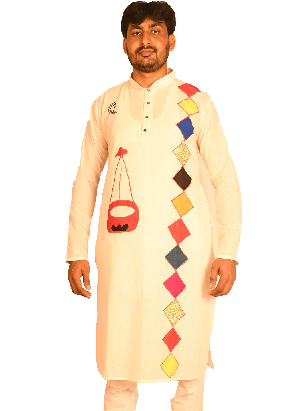 AMR Garments Men Thread Work Kurta