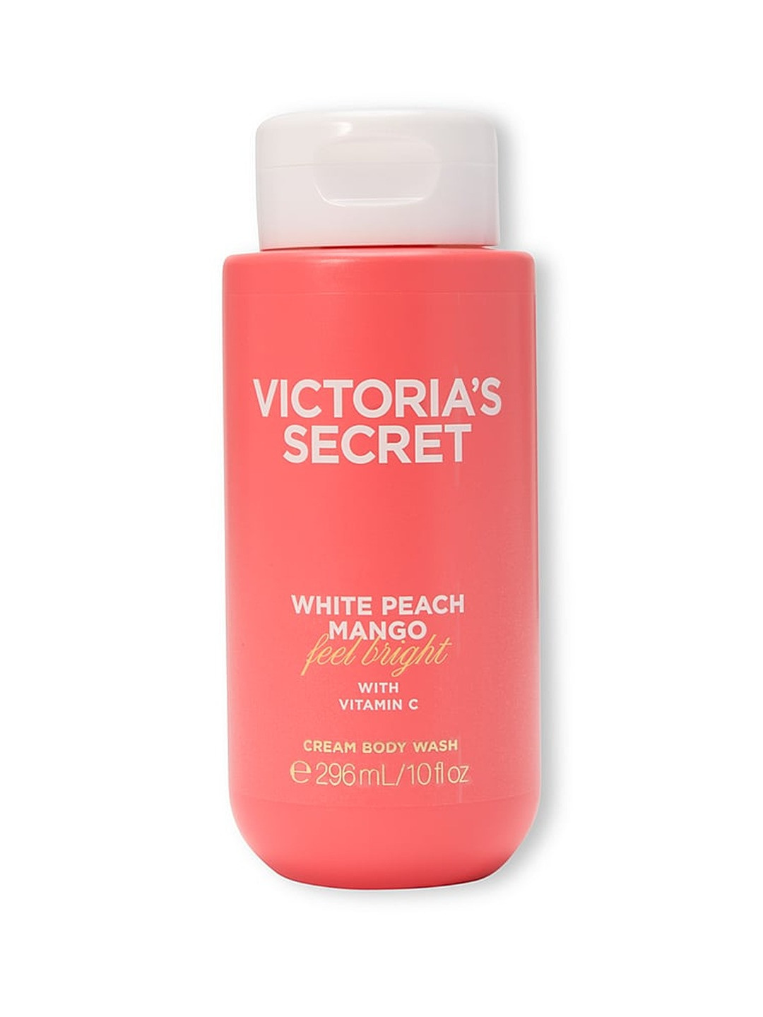 Victoria's Secret Natural Beauty White Peach Mango Cleanser Body Cream - 296ml
