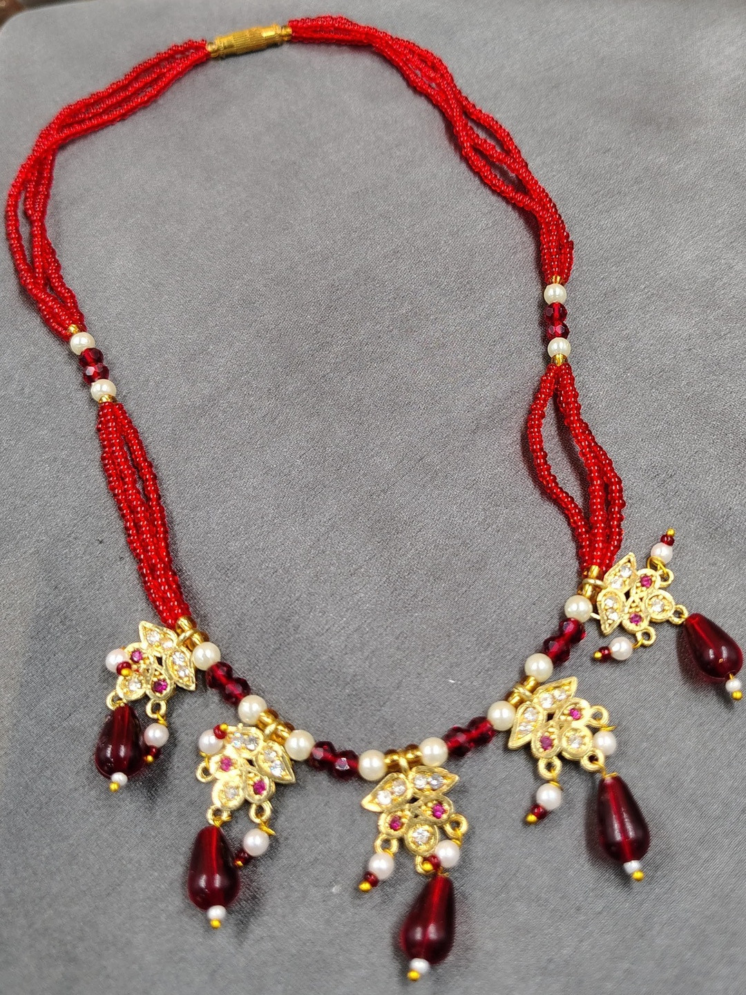 MK gallery Women Classy Brass Necklace