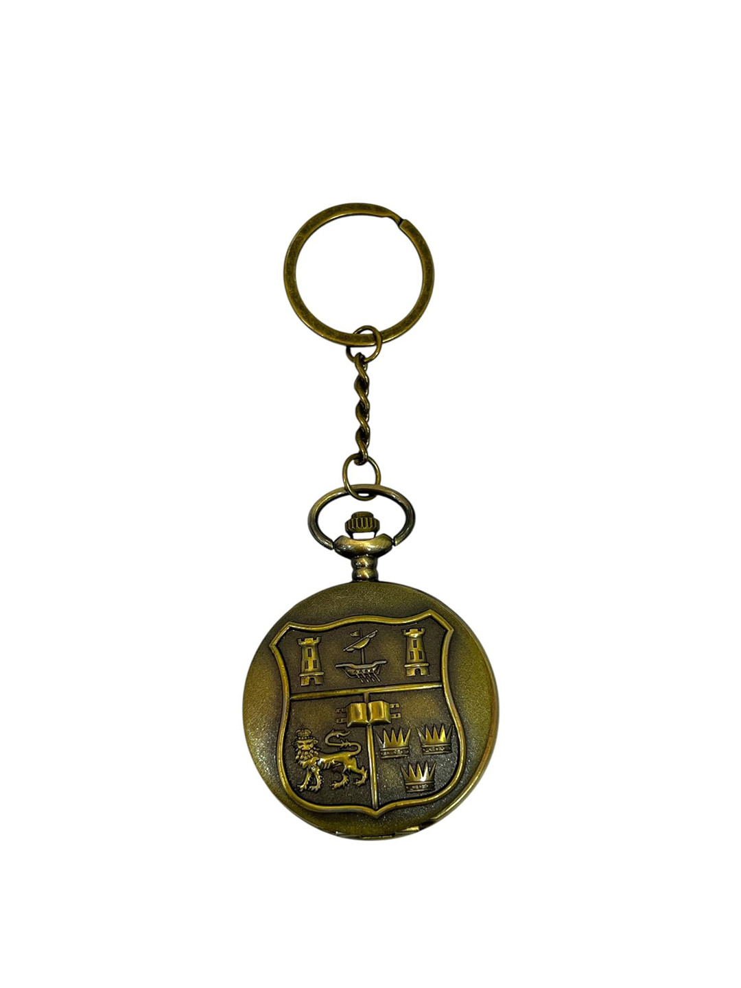 AUGEN Pocket Watch UCC Retro Vintage Key Chain