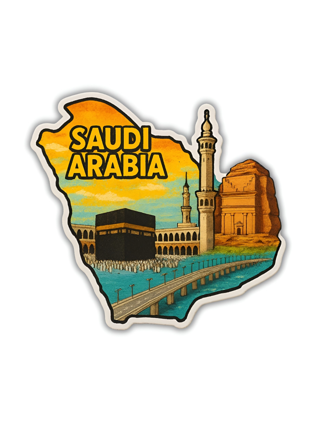 GIFTODAY Printed Fridge Magnets