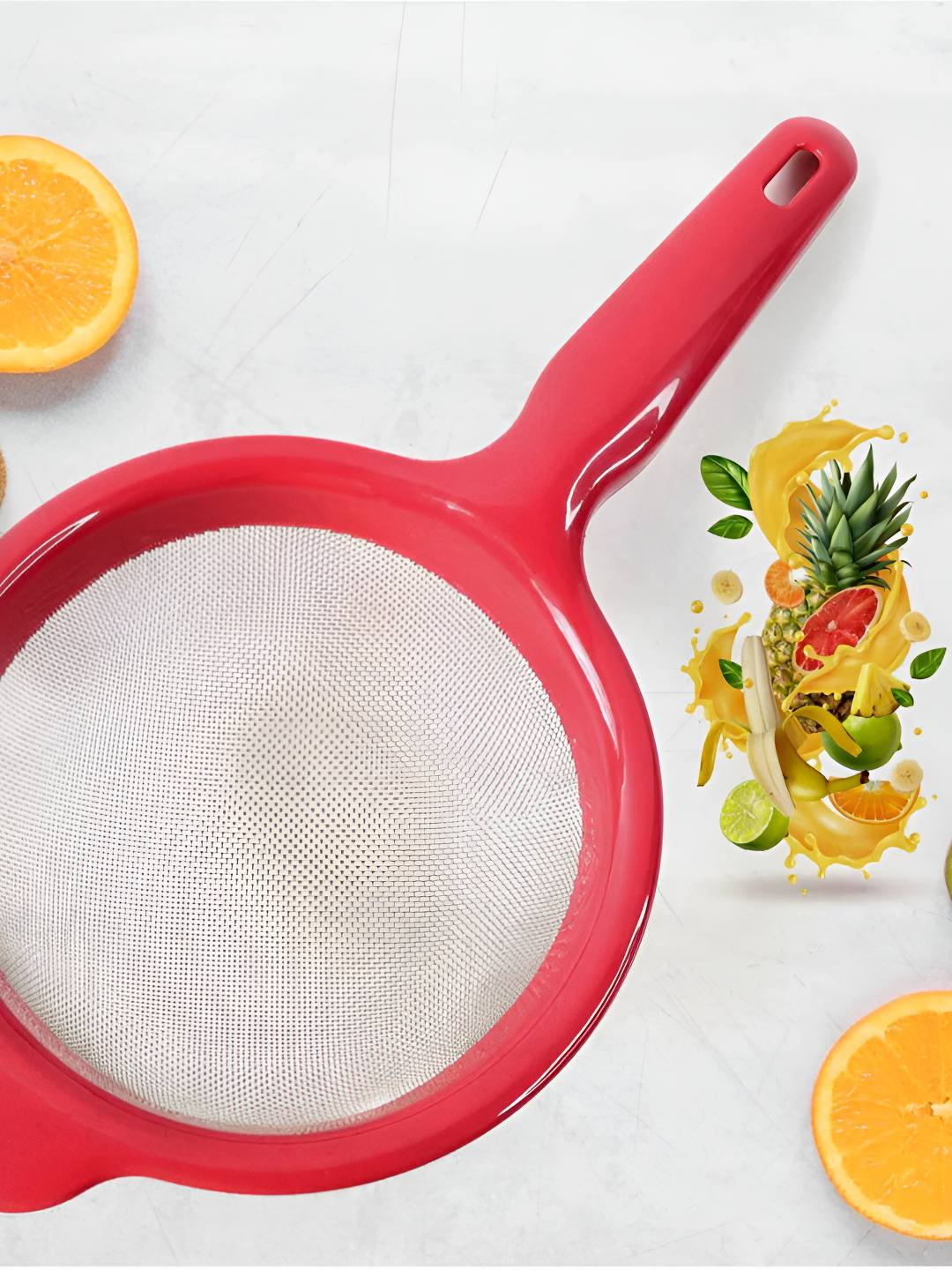 DeoDap Plastic Juice Strainer