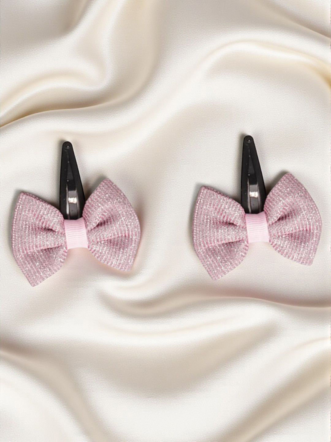 RIBBON CANDY Set of 2 Shiny Party Bow Tic-tac Pins