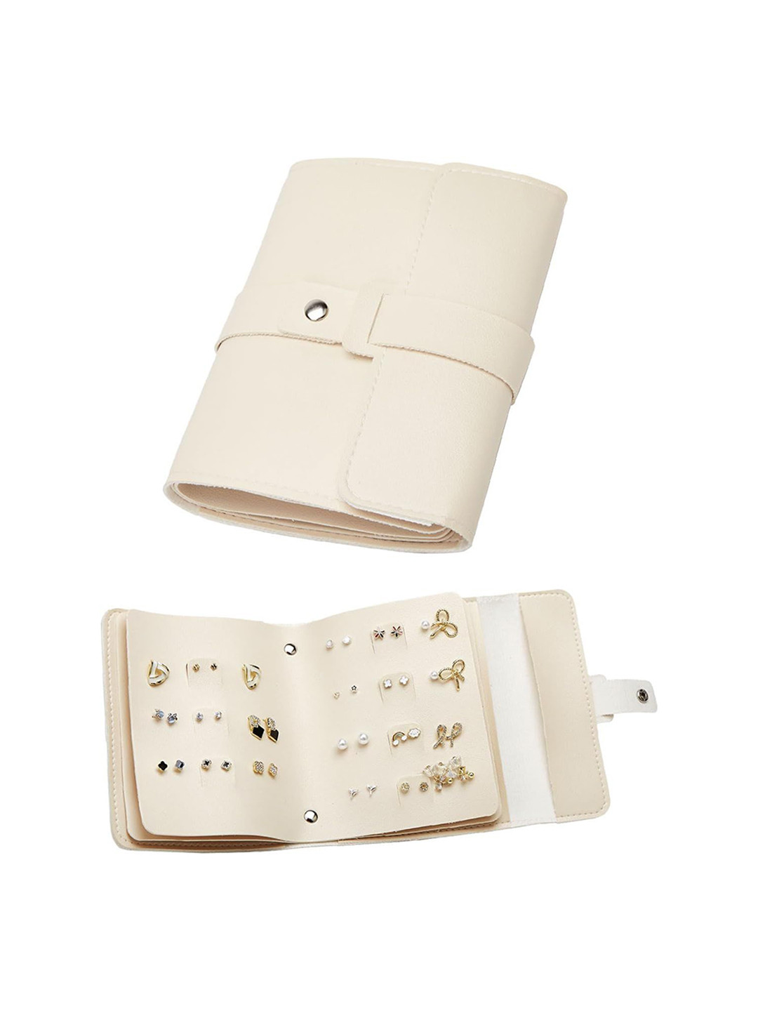Awestuffs Waterproof Earring Holder Organizer Pouch