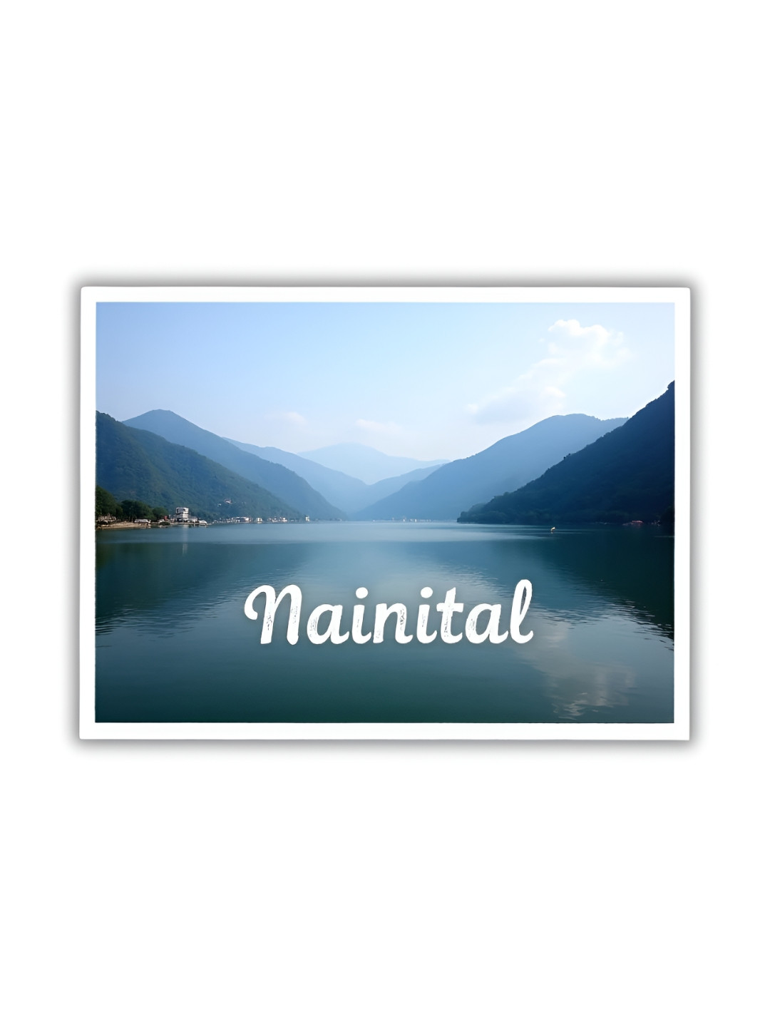 GIFTODAY White & Grey Nainital Printed Fridge Magnets