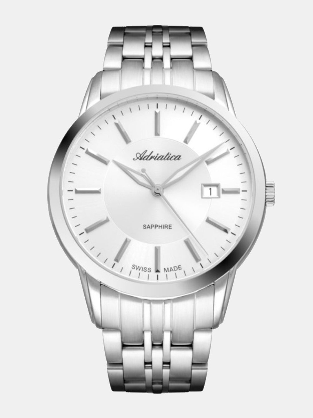 Adriatica Men Dial & Stainless Steel Straps Analogue Watch A8306.5113Q