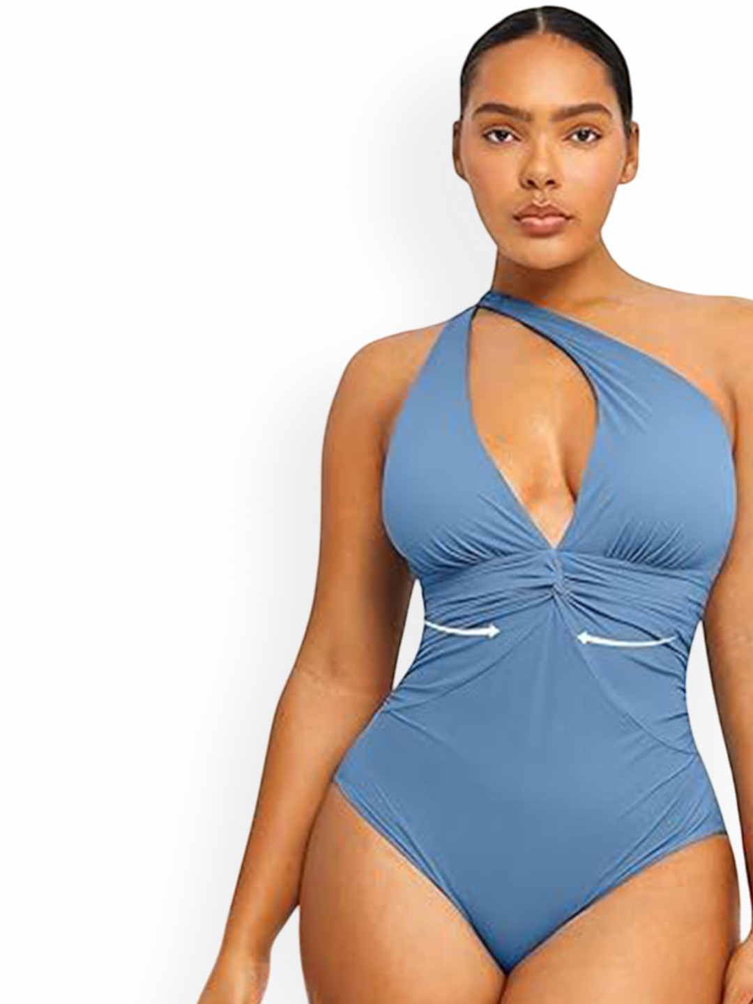 DREAM X FASHION Shoulder Straps Halter Neck Low Coverage Swimsuit