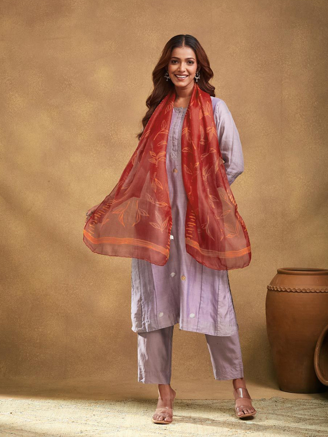 Fabindia Women Tie & Dye Regular Stole