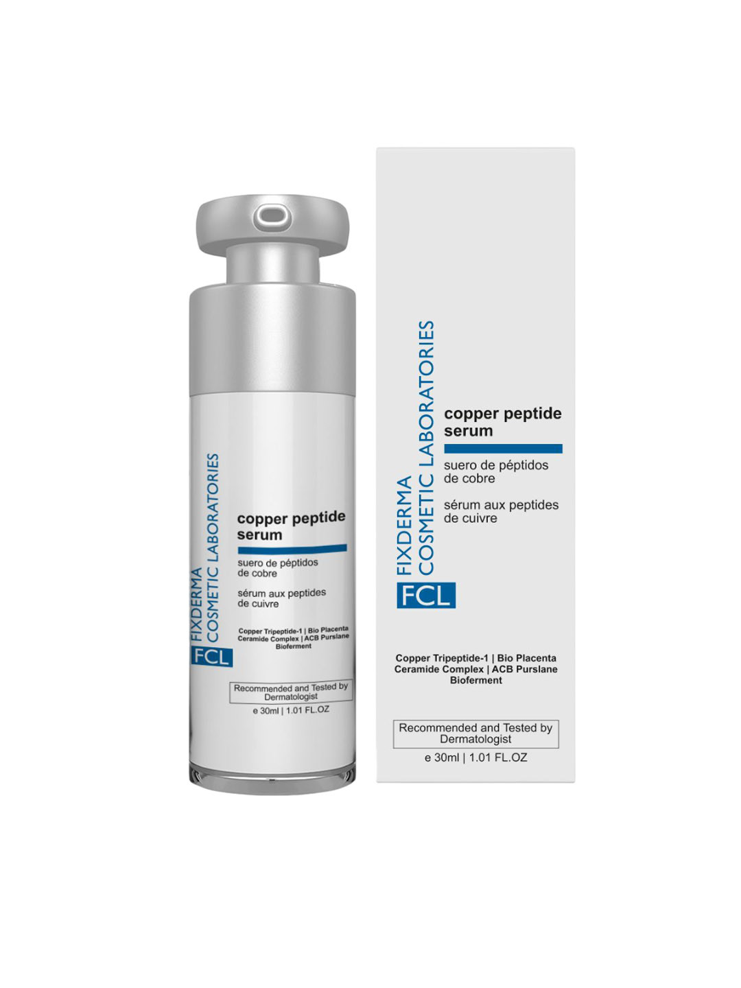 FIXDERMA COSMETIC LABORATORIES Copper Peptide Serum For Dark Spots & Pigmentation - 30 ml