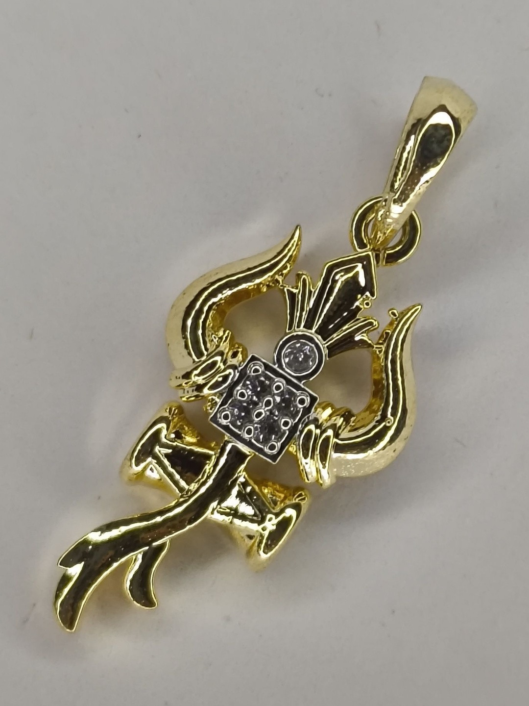 MK gallery Women Gold-Plated Quirky Pendant  with Chain