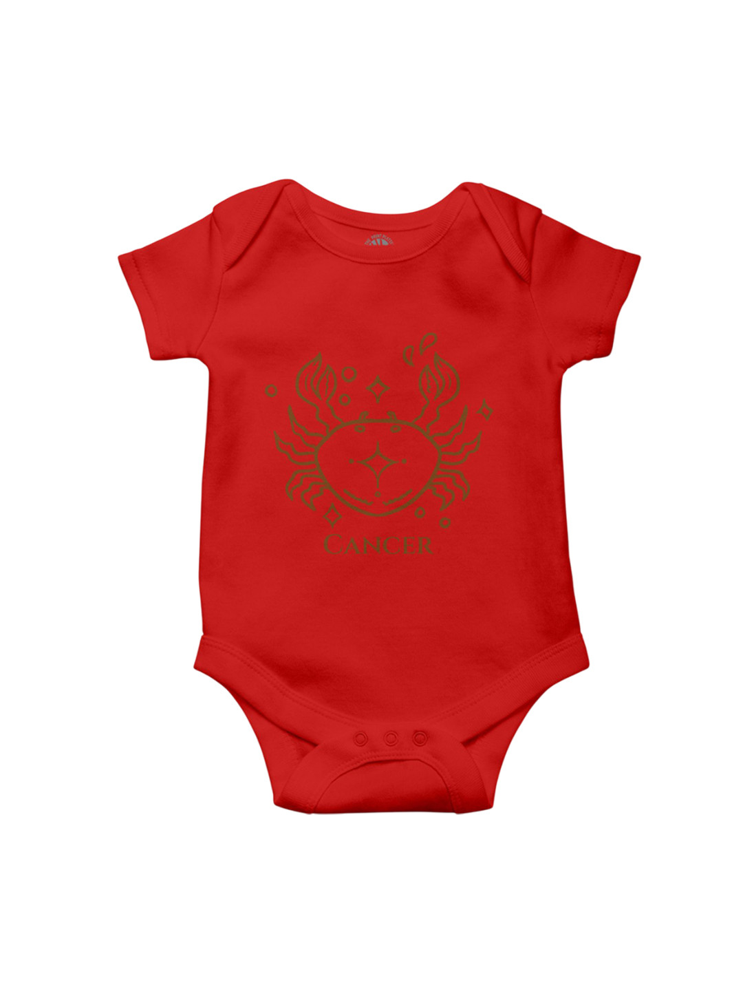 THE PRINT PLATTER Kids Cancer Printed Cotton Bodysuit