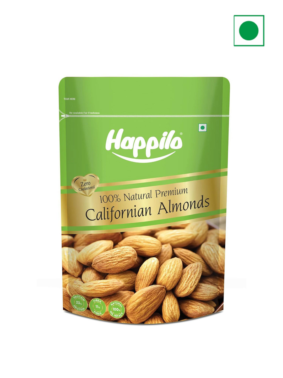 Happilo Californian Almonds - 900 g