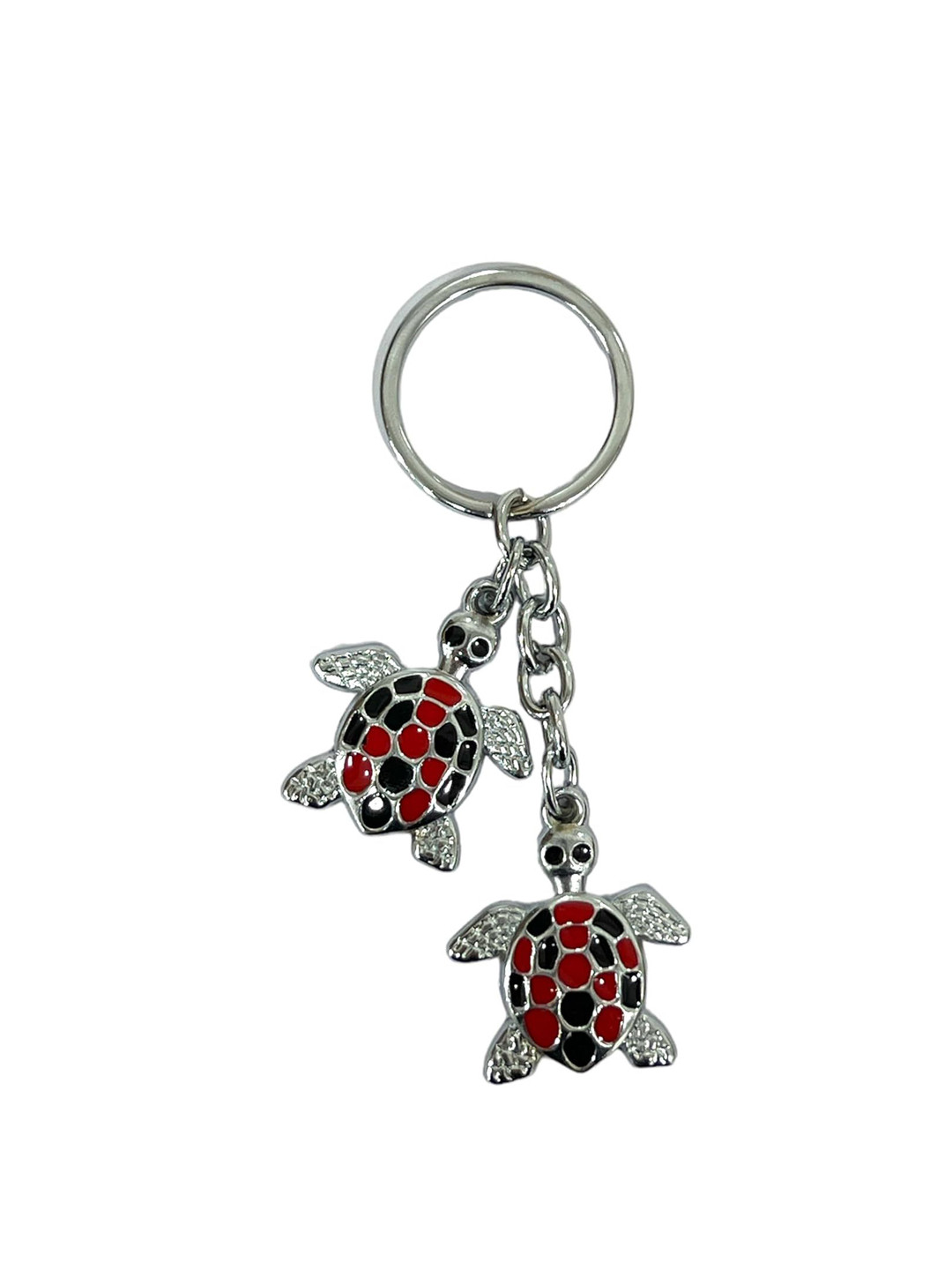 AUGEN Stainless Steel Turtle-Charm Gifting Key Chain