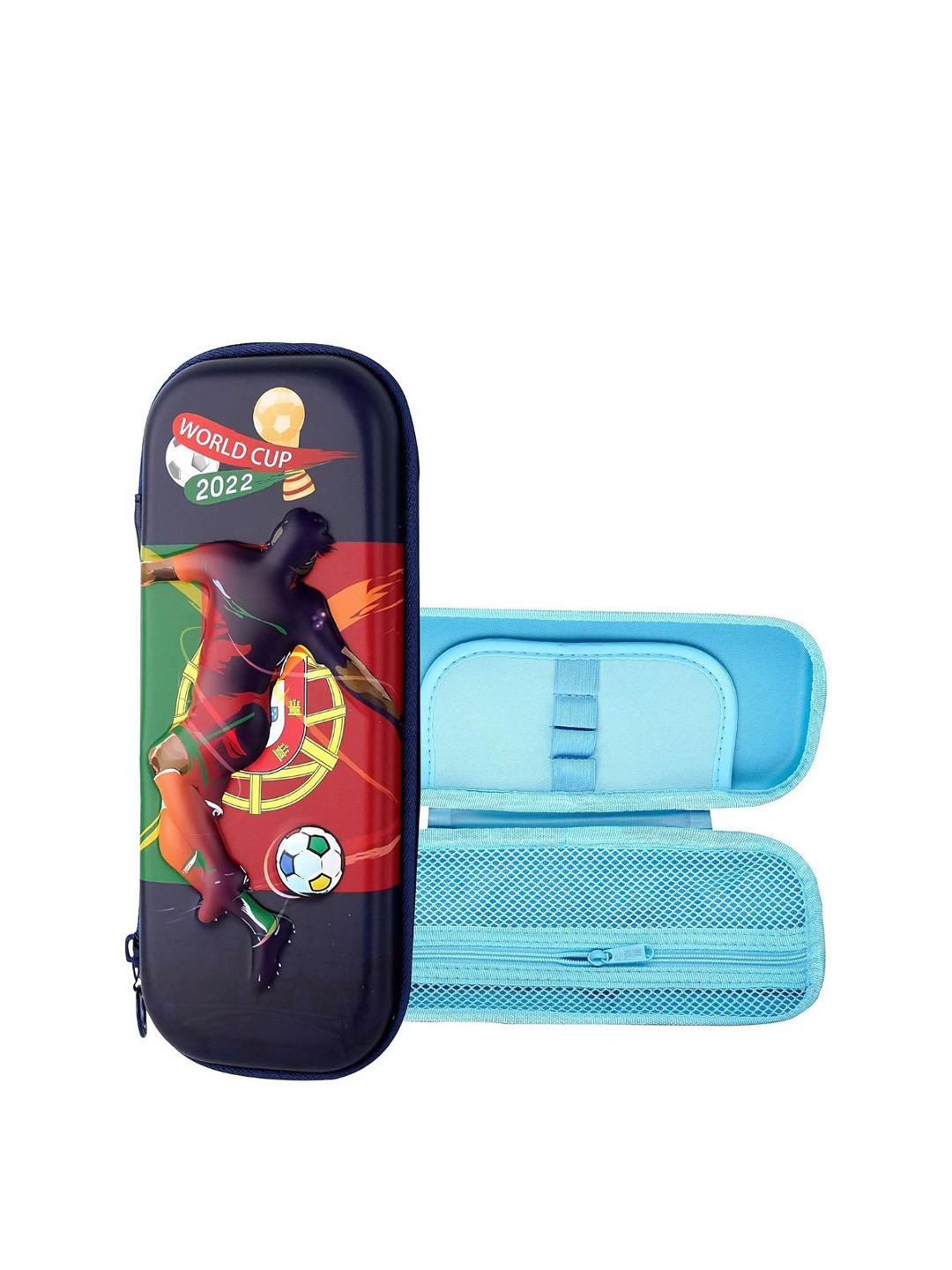 YK Football Theme Hard Case Pencil Pouch