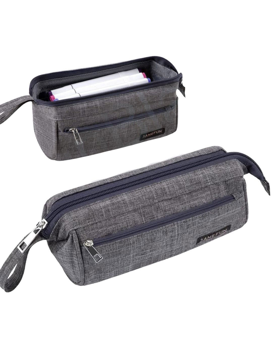YK Multi-Purpose Zipper Closure Pen Case