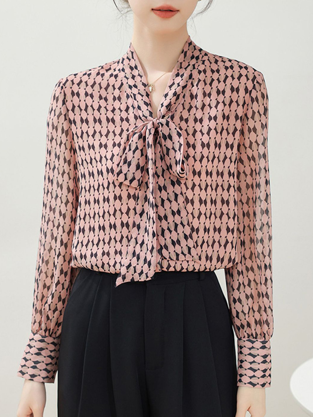 Pink Graphic Print Regular Fit Casual Shirt