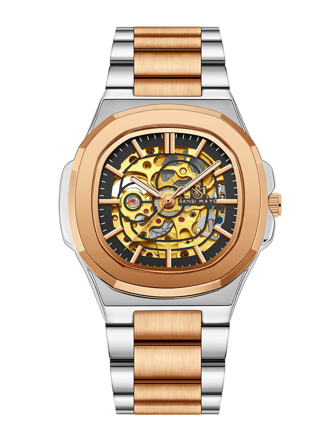 SANSIMAYO ZEUS Analogue Automatic Motion Powered Watch