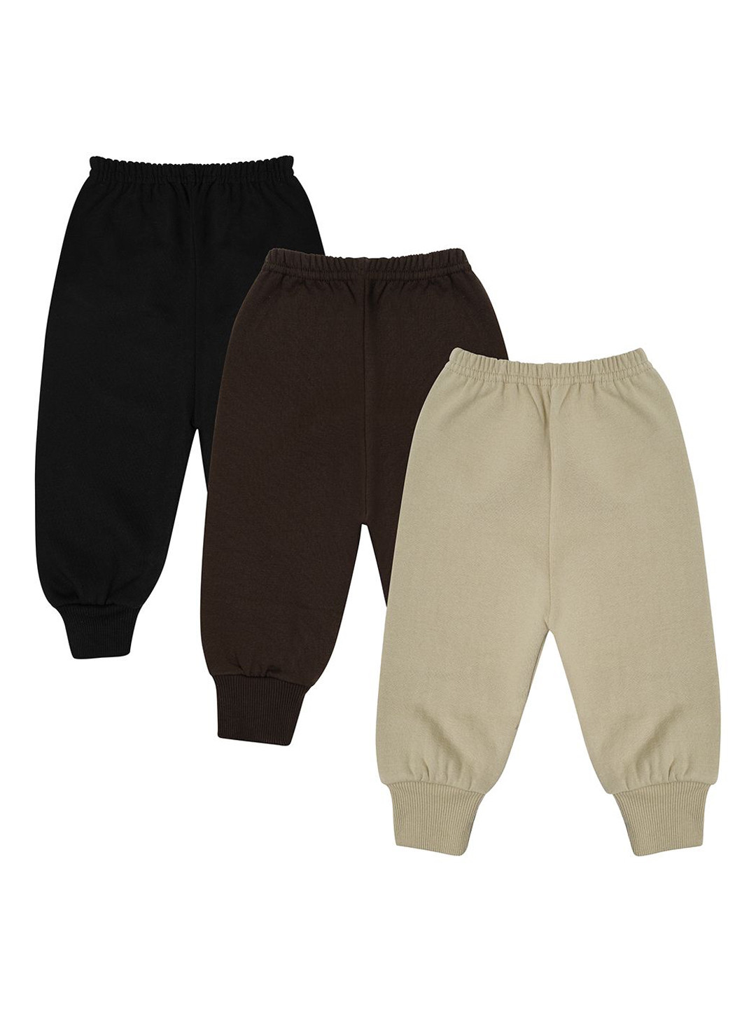 CLAP Kids Pack Of 3 Mid Rise Joggers