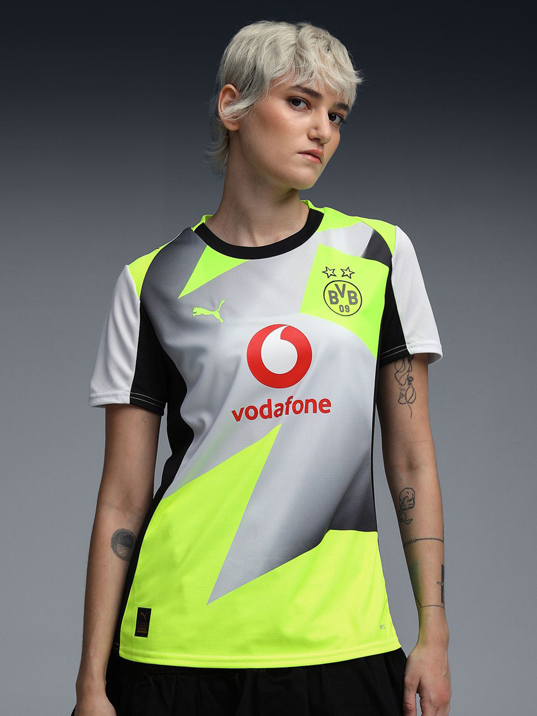 Puma Borussia Dortmund Women's Away Jersey Replica