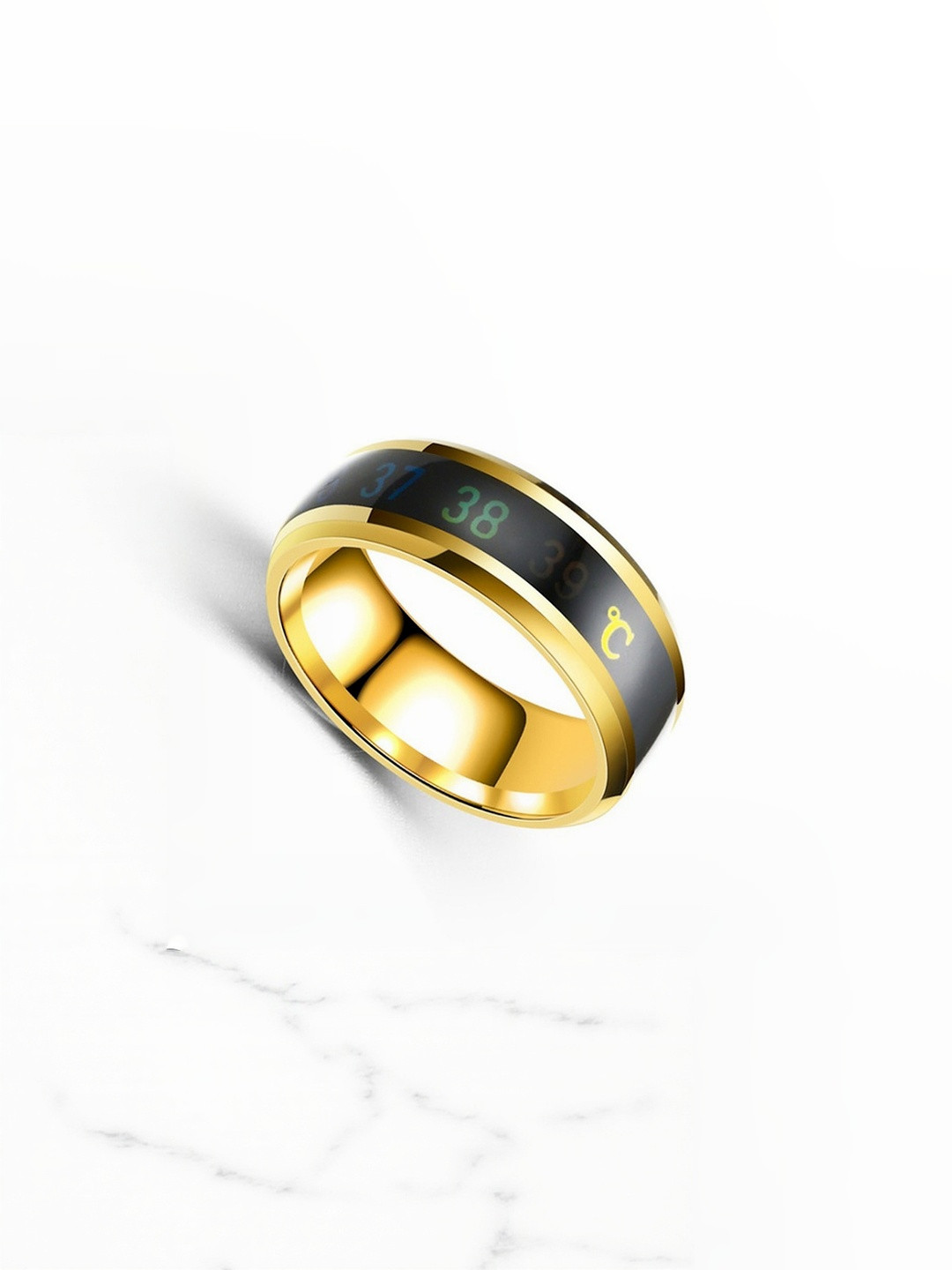 Iga collection Unisex Temperature Band Finger Ring