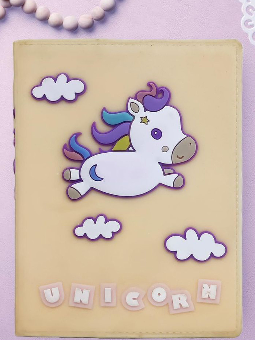 YK Kids Unicorn Theme Hardcover Diary  90+ Pages A6 Size