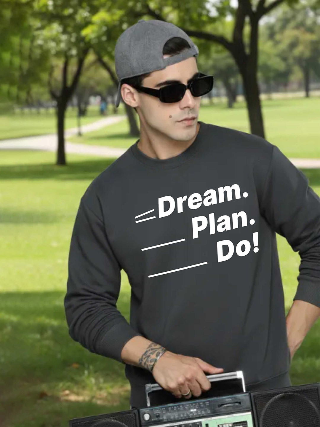 Moda Rapido Men Printed Sweatshirts